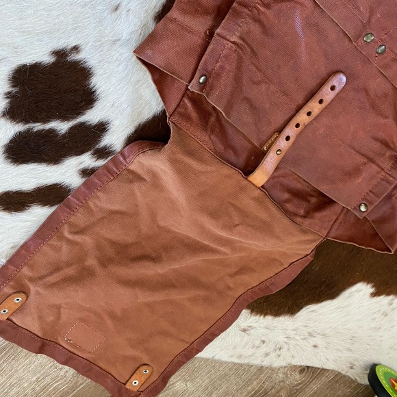 Will Leather Goods Wax Coated Canvas Backpack - Picture 6 of 7